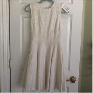 Tweed Peplum Dress by Theory